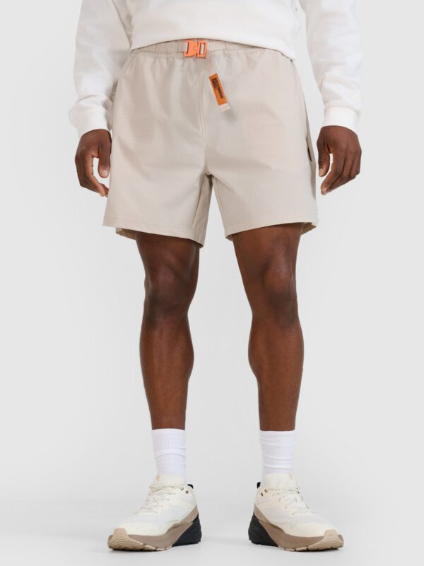 4F Spodenki casual męskie - beżowe