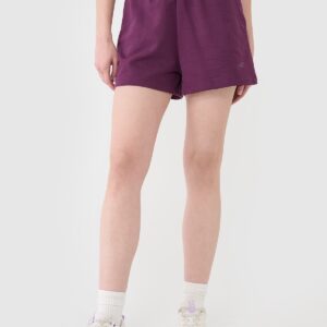 4F Spodenki dresowe damskie - fioletowe