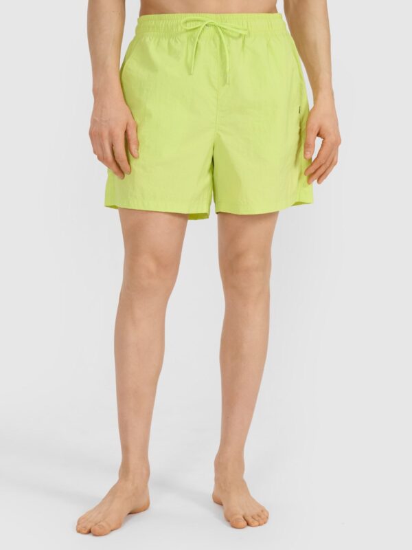 3156fbd6f6d5c576318daaa568786985827aa2db 4F Spodenki plażowe boardshorty męskie - zielone