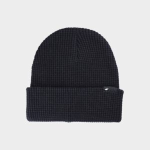 4F Czapka zimowa męska - czarna