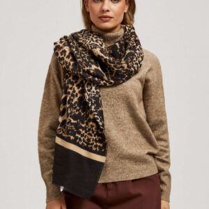 Szalik w panterkę