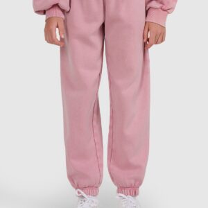 4F Spodnie dresowe joggery dziewczęce - różowe 164 (13-14 lat)