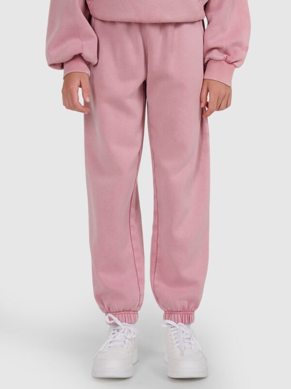 4F Spodnie dresowe joggery dziewczęce - różowe 164 (13-14 lat)
