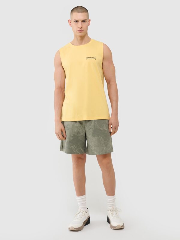 34e6a04dd810394957698b332e8fa3838a0f1491 4F Tank top oversize męski - żółty
