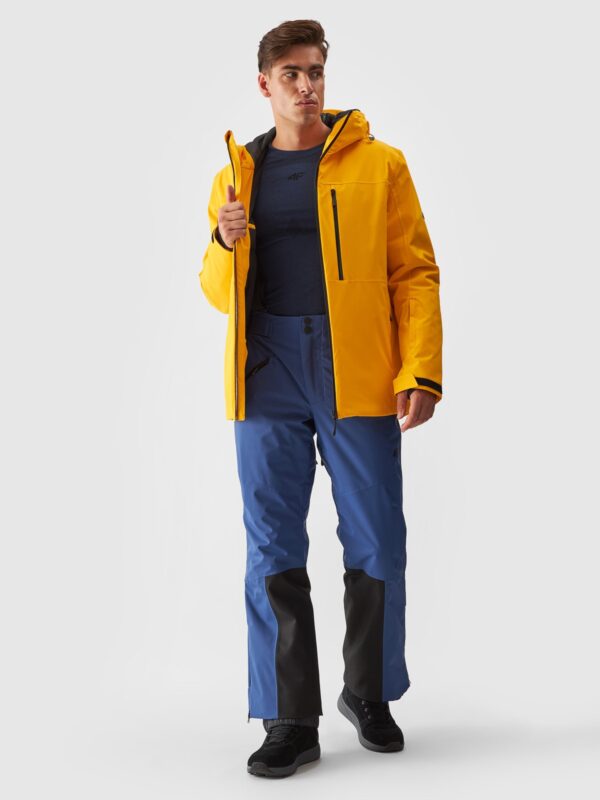 4F Kurtka narciarska membrana 15000 męska - żółta