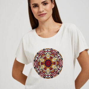 T-shirt z nardukiem biały