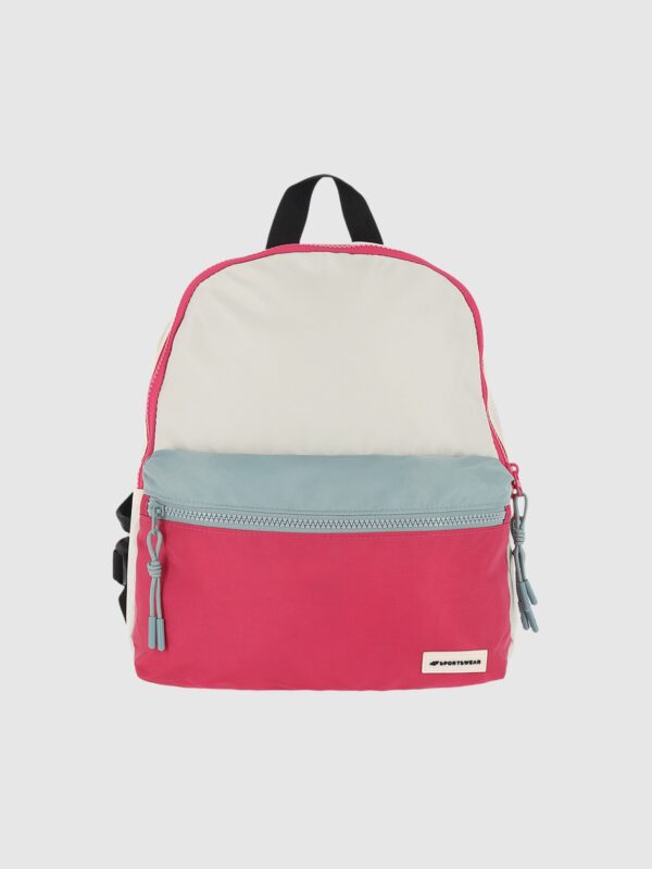 4F Plecak szkolny (8 L) - kremowy