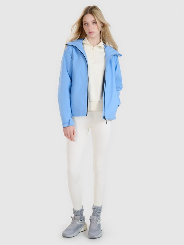 4F Kurtka przejściowa membrana 5000 damska - niebieska