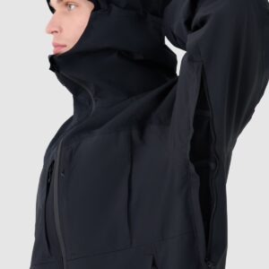 4F Kurtka trekkingowa membrana 10000 męska - czarna