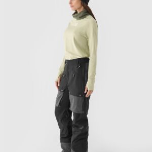 4F Spodnie snowboardowe membrana 10000 damskie - czarne