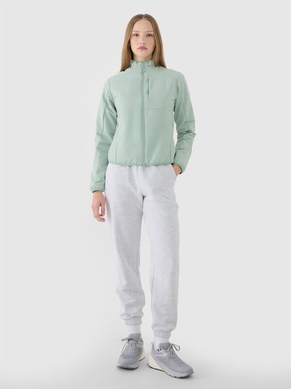 4F Kurtka przejściowa z wypełnieniem syntetycznym damska - miętowa