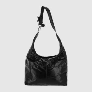 4F Duża torba na ramię - czarna