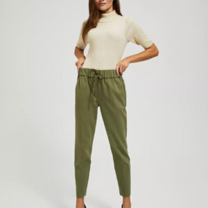 Spodnie z wiązaniem w talii