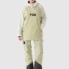 3c83f198f71284f075531f7bbda4cafffc9ff1ac 4F Bluza snowboardowa z softshellu membrana 5000 damska - oliwkowa/khaki
