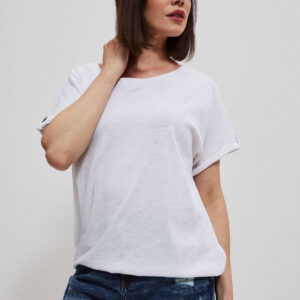 Bawełniana bluzka biała