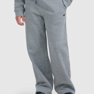 4F Spodnie dresowe chłopięce - szare 152 (11-12 lat)