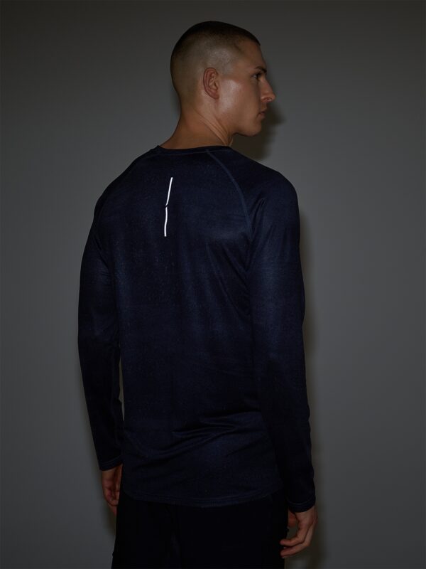 4F Koszulka rowerowa z długim rękawem męska - czarna