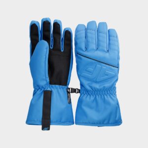 4F Rękawice narciarskie Thinsulate męskie - niebieskie
