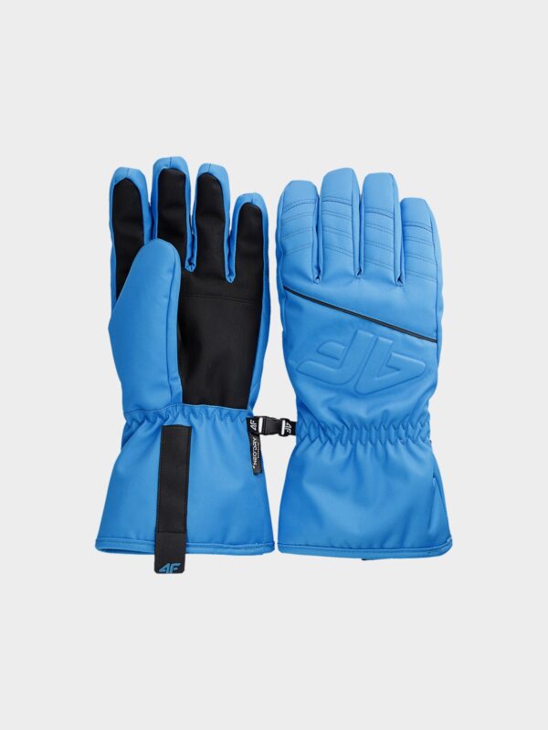 4F Rękawice narciarskie Thinsulate męskie - niebieskie