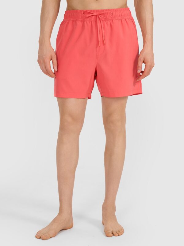 4F Spodenki plażowe męskie - czerwone