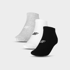4F Skarpetki casual przed kostkę (3-pack) męskie - multikolor