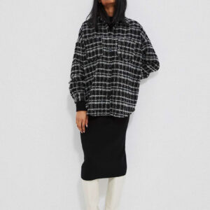 4099e7254e9048e45f1582b37aaa7bcb8ba73047 Koszula w kratę czarna