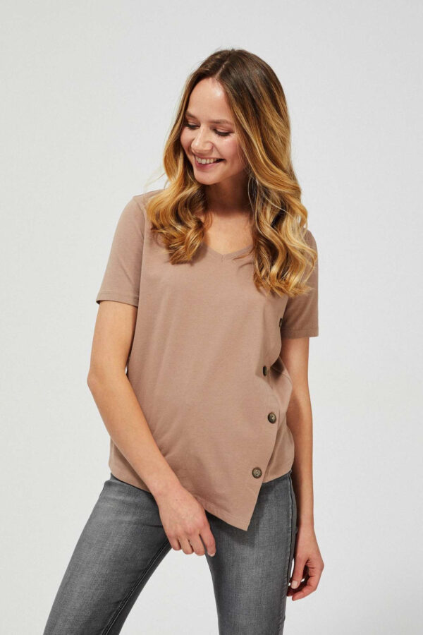 Bluzka z asymetrycznym dołe