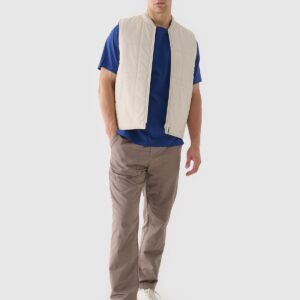 4F T-shirt oversize gładki męski - granatowy