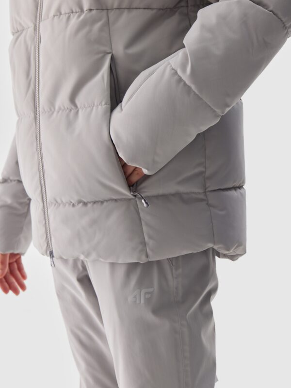 4F Kurtka narciarska membrana NeoDry 5000 damska - szara