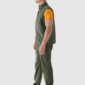 4F Spodnie casual męskie - oliwkowe/khaki