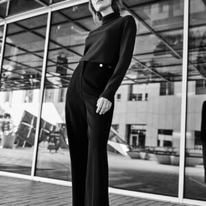 Eleganckie spodnie czarne