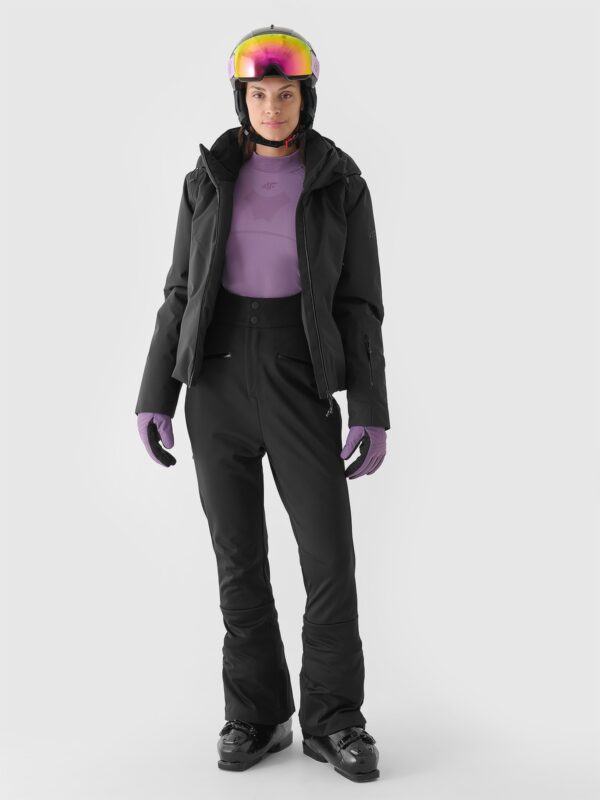 457ee01de0e6bb66478319e203d41f9ed383c50c 4F Kurtka narciarska membrana Dermizax 20000 damska - czarna