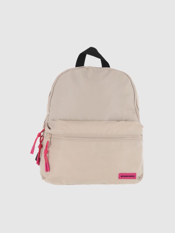 4F Plecak szkolny (8 L) - kremowy