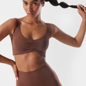 4F Top szybkoschący z materiałów z recyklingu damski 4F x Anna Lewandowska