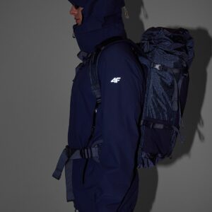 4F Kurtka trekkingowa membrana 20000 męska - szara