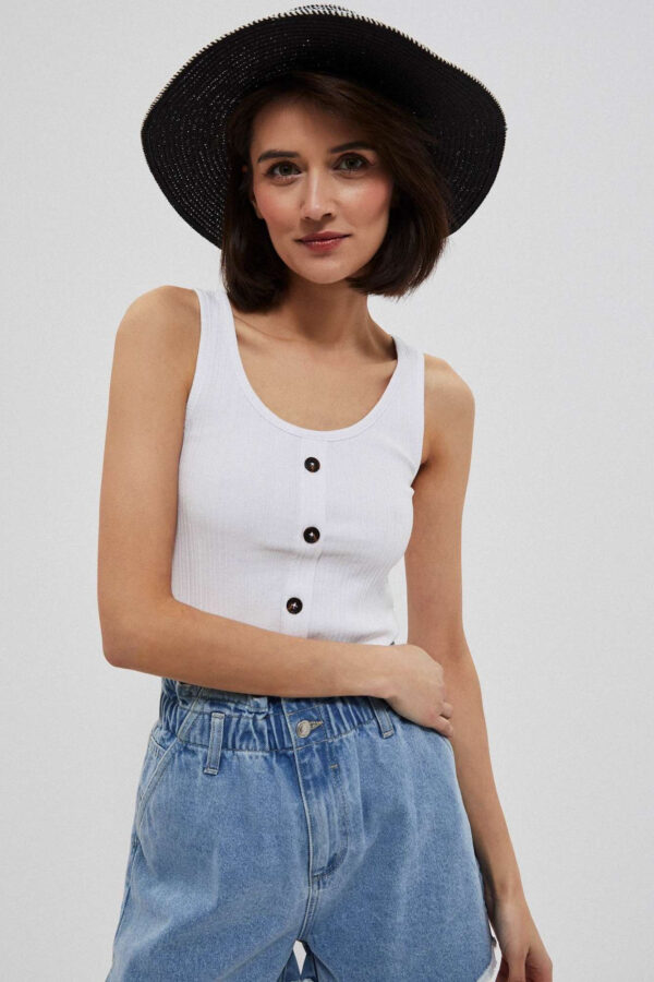 Kapelusz słomkowy z ozdobną tasiemką