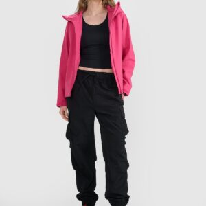 4F Kurtka przejściowa membrana 5000 damska - różowa