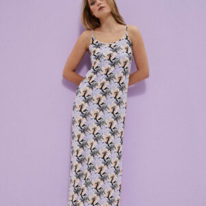 Letnia sukienka na ramiączkach biała