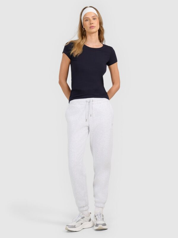 4F T-shirt regular gładki damski