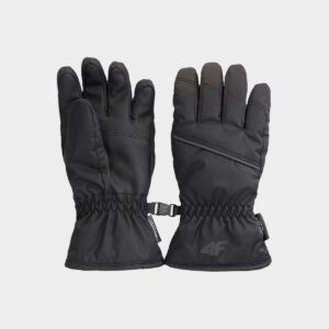 4F Rękawiczki narciarskie dziecięce - czarne