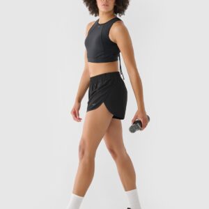 4d8fa6280311e7110ebebb292d9d5304cdc732eb 4F Spodenki plażowe damskie - czarne