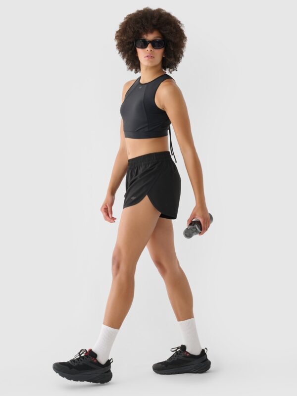 4d8fa6280311e7110ebebb292d9d5304cdc732eb 4F Spodenki plażowe damskie - czarne