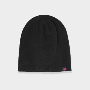 4F Czapka zimowa damska - czarna