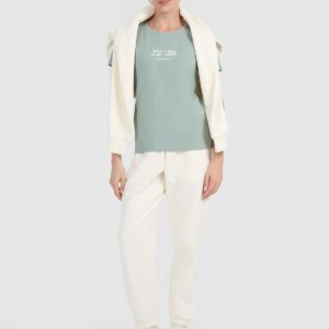 4F T-shirt regular z nadrukiem damski - turkusowy