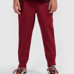 4F Spodnie sportowe szybkoschnące joggery chłopięce - burgundowe 134/140 (8-10 lat)