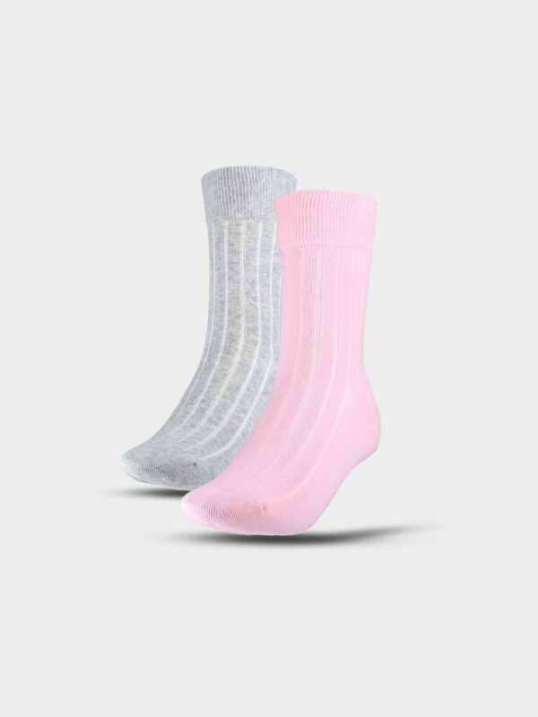 4F Skarpetki casual za kostkę (2-pack) damskie - multikolor