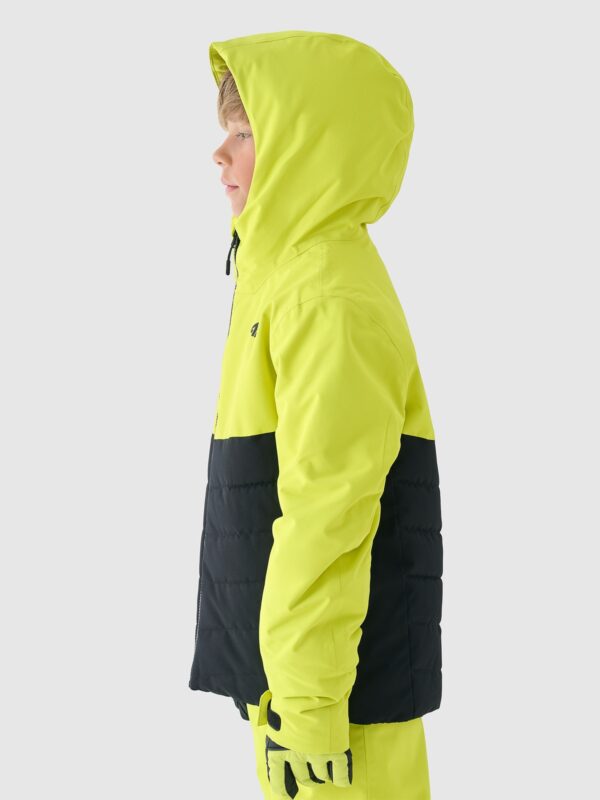 4F Kurtka narciarska membrana 5000 chłopięca - zielona 164 (13-14 lat)