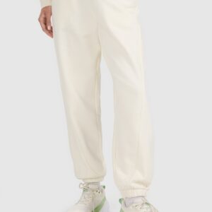 4F Spodnie dresowe joggery damskie - białe