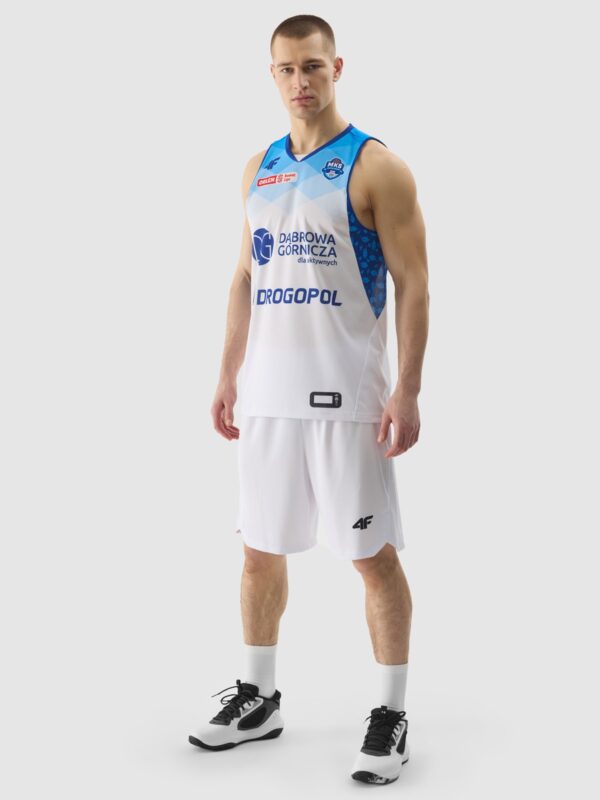4F Tank top replika domowy z sezonu 2023/24 męski 4F x MKS Dąbrowa Górnicza - multikolor
