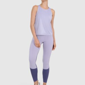 4F Top treningowy szybkoschnący damski - niebieski